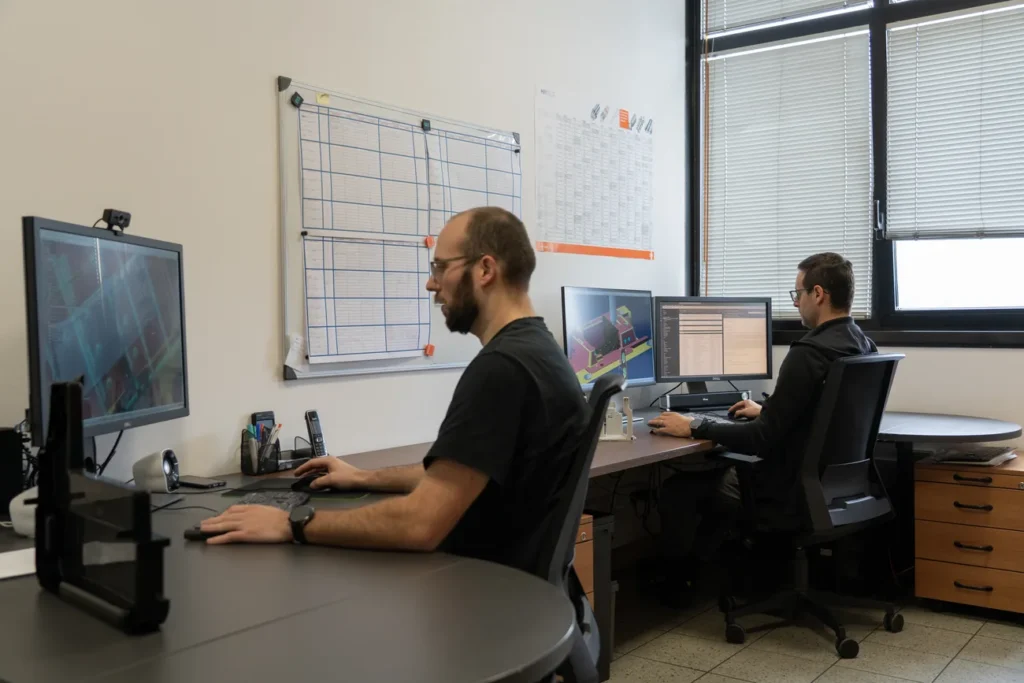 Reparto di progettazione CAD/CAM di Fortuna Stampi